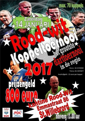 Koppel Darttoernooi 2017